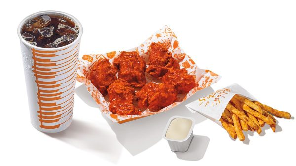 6 Piece Boneless Wings Combo