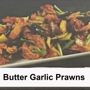 butter garlic prawns