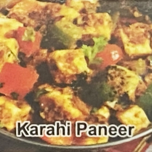 Karahi paneer